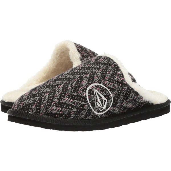 Volcom Womens Slacker Slipper Black