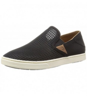 OluKai Pehuea Slipper Womens Black