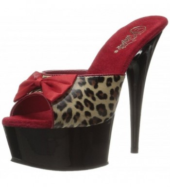 Pleaser Delight 6 Platform Leopard Polyurethane