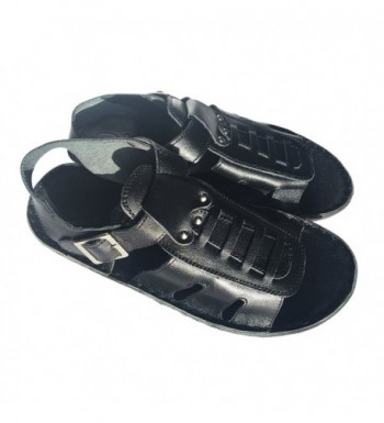 Hudad 100 Leather Sandals Black