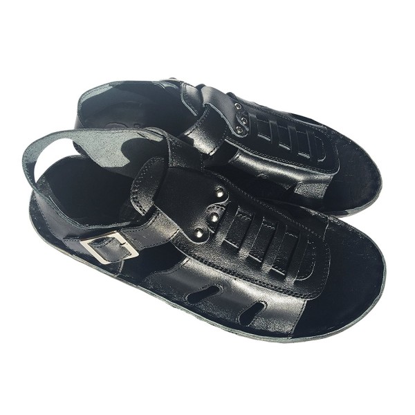 Hudad 100 Leather Sandals Black