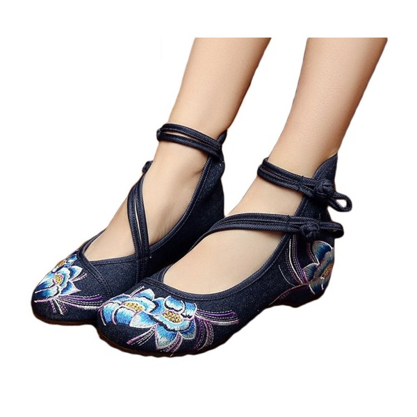 AvaCostume Embroidery Sandals Fashion Cheongsam