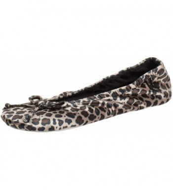 Isotoner Classic Ballerina Slipper Cheetah