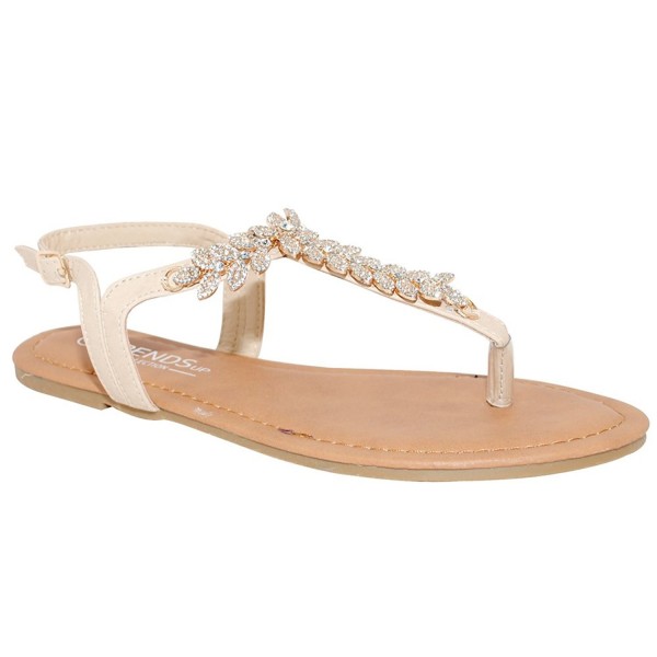 TRENDSup Collection Womens T Strap Sandals