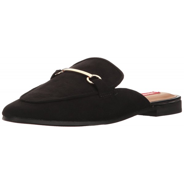 UNIONBAY Womens Solo Black Suede