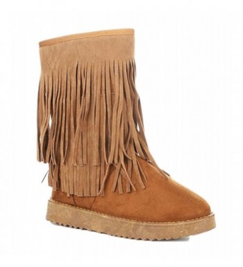 Shop Pretty Girl Fringes Moccasin