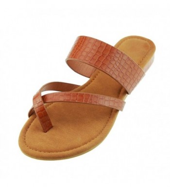 Womens Thong Summer Leather Sandals