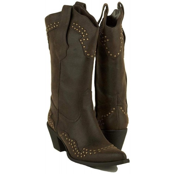 Corkys Nail Womens Boots Taupe