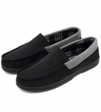 CIOR FANTINY Moccasin Slippers Sole U1MTM011 Black 43