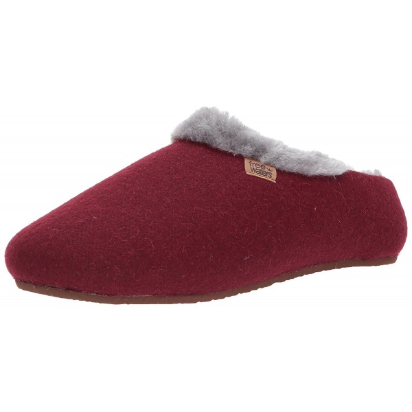 Freewaters Womens Chloe Slipper Burgundy