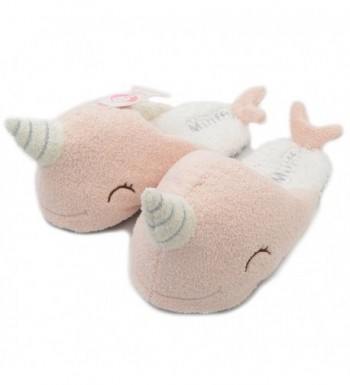 Millffy Adorable Narwhal Slippers Unicorn