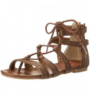 Jellypop Womens Gladiator Sandal Distress