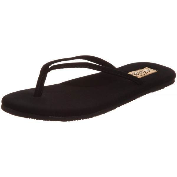 Flojos Womens Fiesta Flat Black