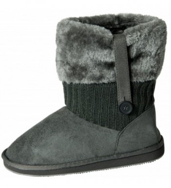 Star Womens Sweater Shearling Boots