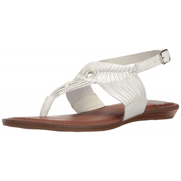 Fergalicious Womens Sadey Sandal White