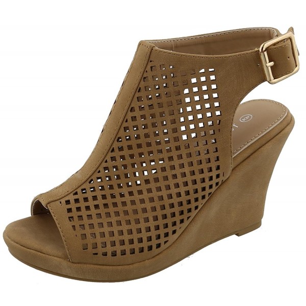 Top Moda Womens Slingback Bootie