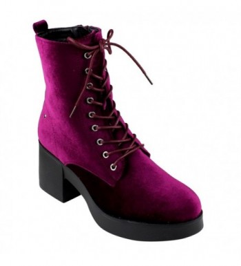 Beston Womens Platform Stacked Booties