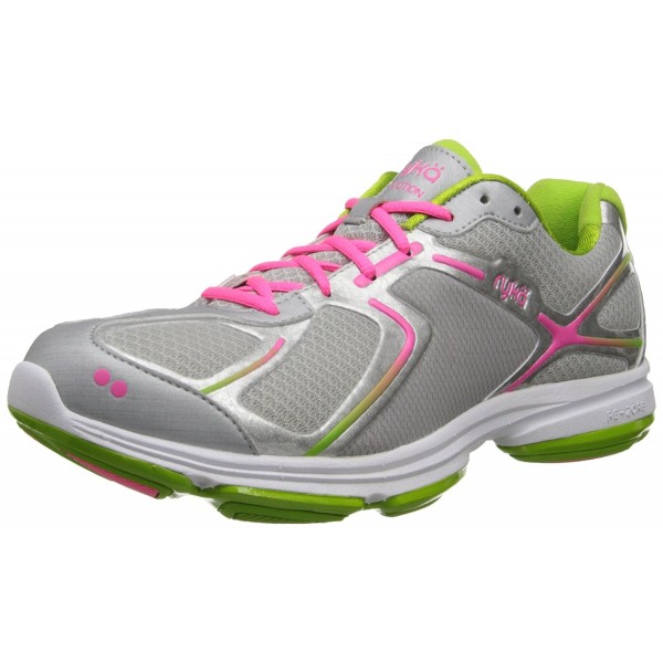 Women's Devotion Walking Shoe - Grey/Light Green /Dark Pink - CQ11JTNLBUT