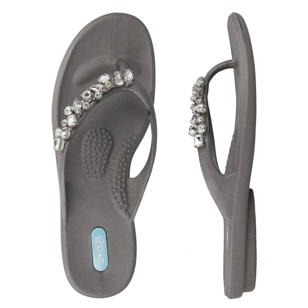 Oka-B Harper Flip Flop Sandal by OkaB - Twilight - C3186SIYAW0