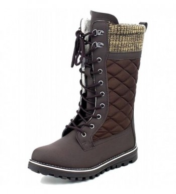 Refresh Women Quilted Sweater Boots