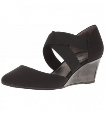 LifeStride Womens Darcy Wedge Black