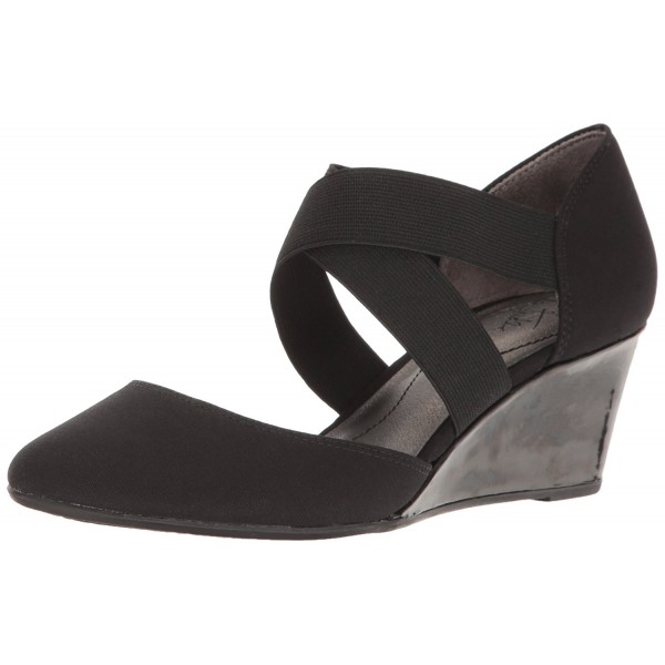 LifeStride Womens Darcy Wedge Black