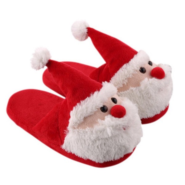 Tinksky Christmas Santa Slippers Winter