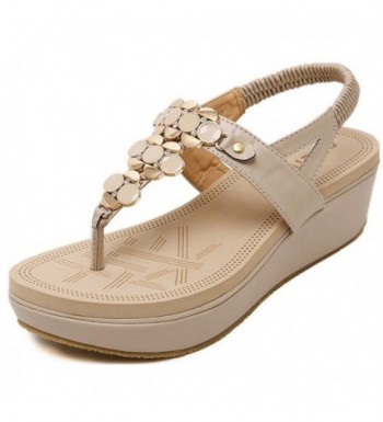 JiYe Sandals Diamond Platforms 7 5US Women