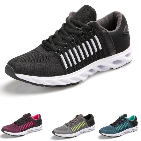 Queyue Breathable Sneakers Outdoor Running