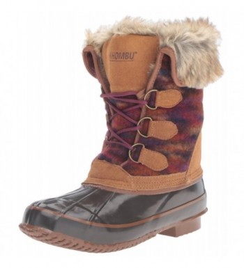 Khombu Womens Julliard Snow Brown