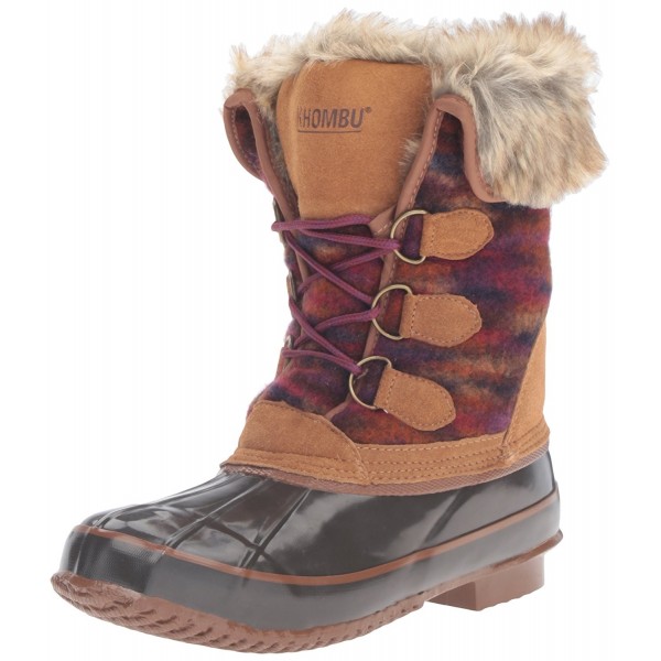 Khombu Womens Julliard Snow Brown