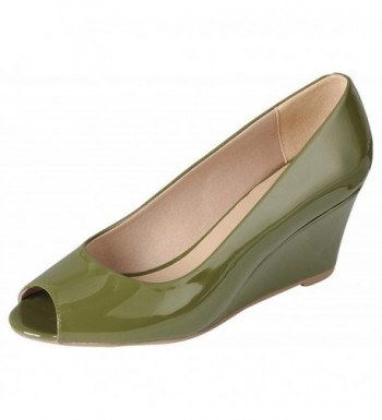 Forever Link Womens Wedge Olive