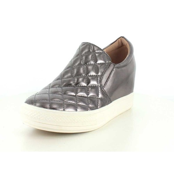 Wanted Womens Bushkill Pewter Wedge