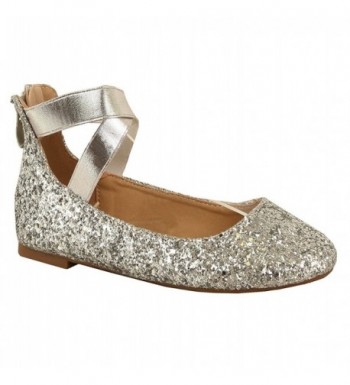 Classic Glitter Ballerina Elastic Crossing