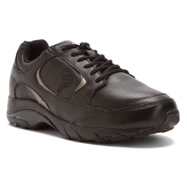 Propet Womens Journey Leather Pewter
