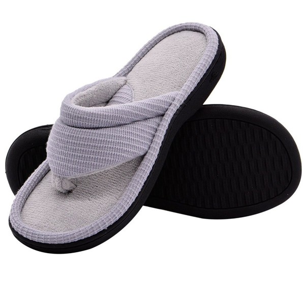 Wishcotton Womens Classic Memory Slippers