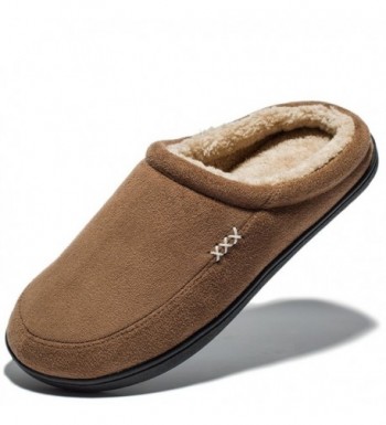 NewDenBer Memory Shearling Outdoor Slippers