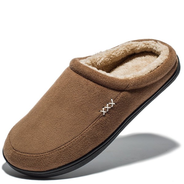 NewDenBer Memory Shearling Outdoor Slippers