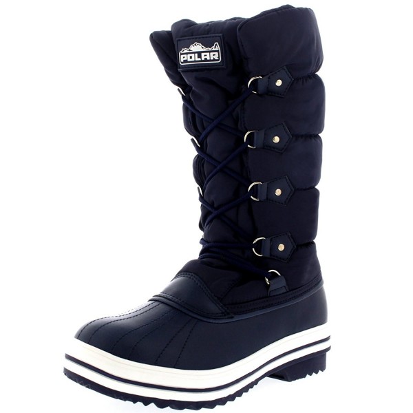 Womens Nylon Rubber Winter Quilted