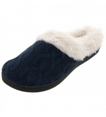 ISOTONER Womens Cable Bridget Slippers