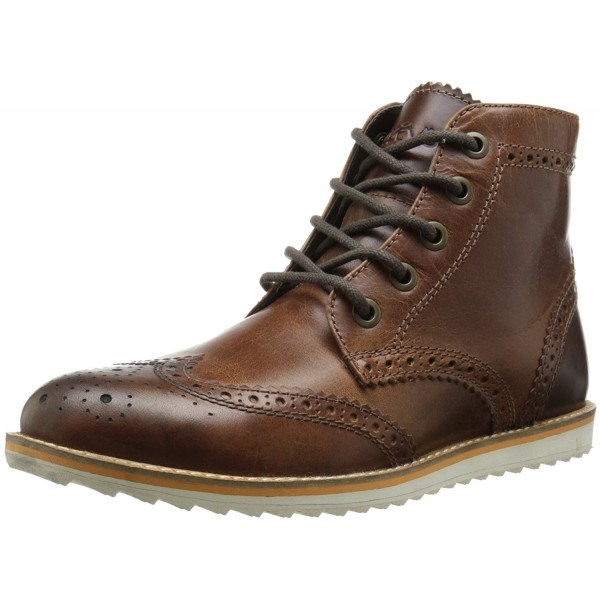 Men's Boardwalk Boot - Chestnut Leather - CB11P6WLQWP