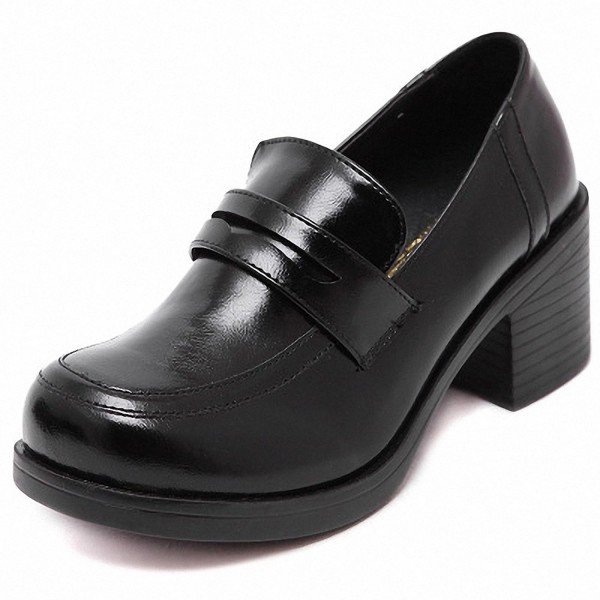 mid heel dress shoes