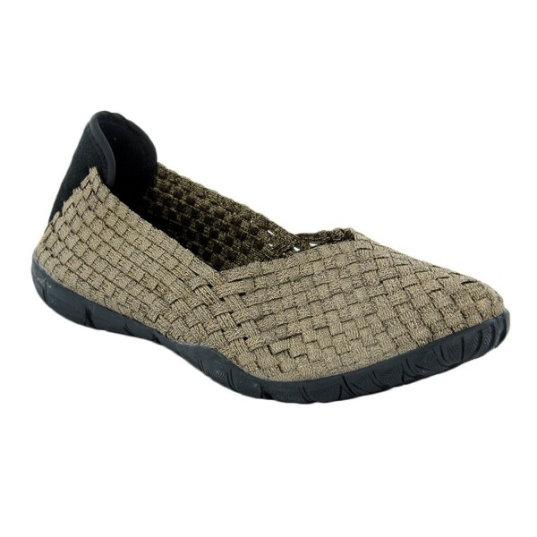 Corkys Womens Elastic Sidewalk Bronze