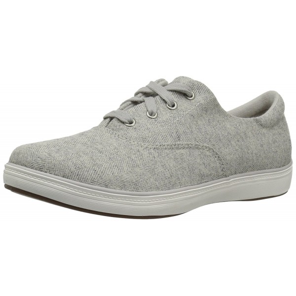 Grasshoppers Herringbone Fashion Sneaker Oatmeal