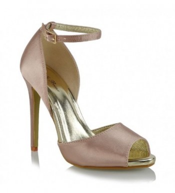 Essex Womens Ankle Strap Champagne