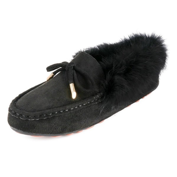 Meeshine Womens Slippers Outdoor Moccasins