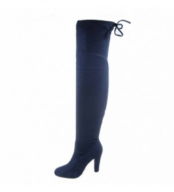 navy pull on boots