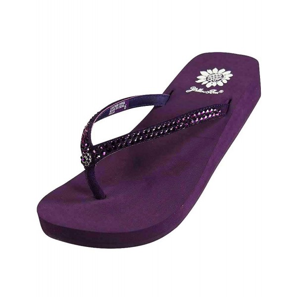 Yellow Box Womens Aubergine 37868 6B