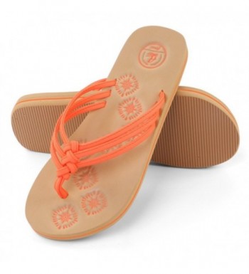 Aerusi Womens Braid Thong Sandals