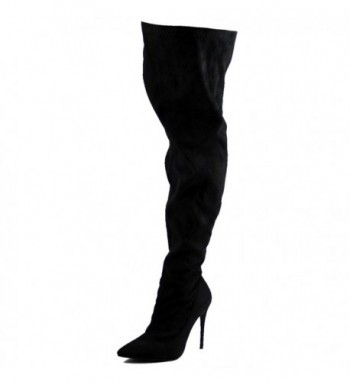 Womens Fashion Pointed Stretch Stiletto